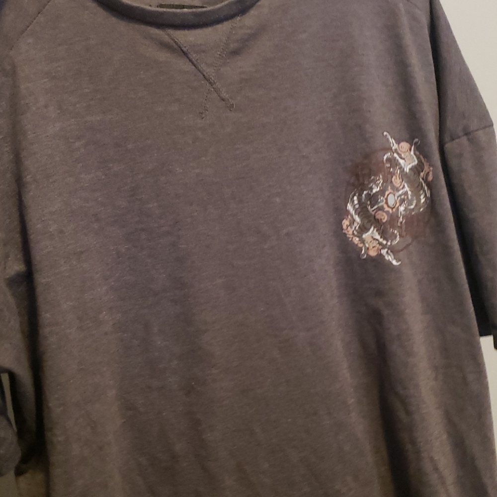 Grey Oversized (M) Cool design tshirt